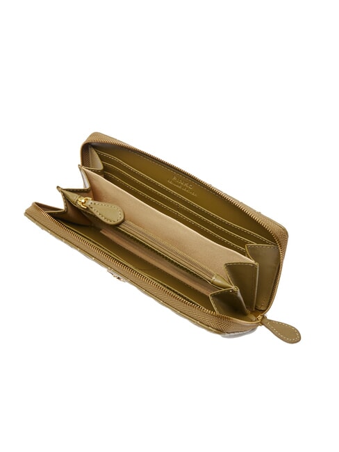 RYDER Billetera de cuero plantacion-oro antiguo - Carteras Mujer