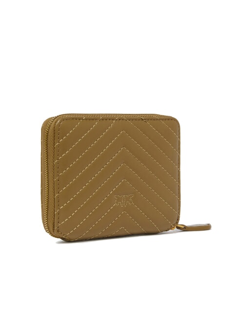 TAYLOR Quilted Cartera con cremallera alrededor plantacion-oro antiguo - Carteras Mujer