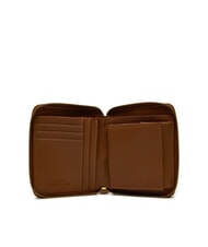 PINKO TAYLOR Quilted Cartera con cremallera alrededor cuero-oro antiguo - Carteras Mujer - 2