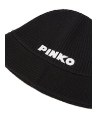 PINKO MINSKIN Gorro acampanado de lana limusina negra - Sombreros - 3