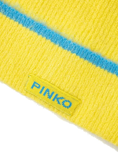 SERRADE Gorro con puños amarillo/azul - Sombreros