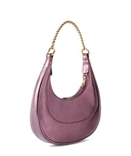 PINKO BRIOCHE Bolso de hombro de piel metalizada - Bolsos Mujer