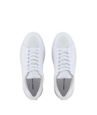 ARMANI EXCHANGE A|X Zapatillas de piel blanco brillante - Zapatos Mujer - 4