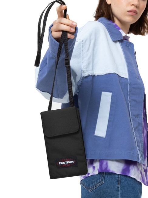 DALLER POUCH  Tarjetero con correa para el hombro NEGRO - Bandoleras Hombre