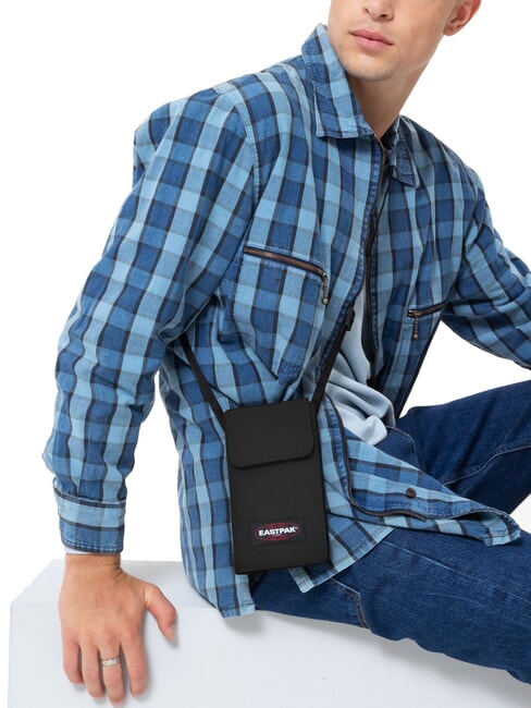 DALLER POUCH  Tarjetero con correa para el hombro NEGRO - Bandoleras Hombre