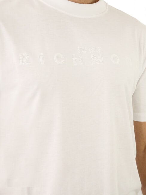 SOULOKU Camiseta con logotipo en relieve blanco - camiseta