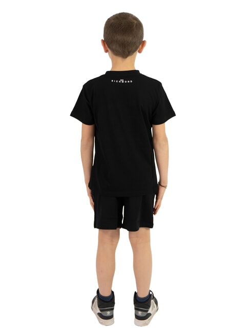 VADUL Conjunto de camiseta y bermudas negro - Chándales para niños