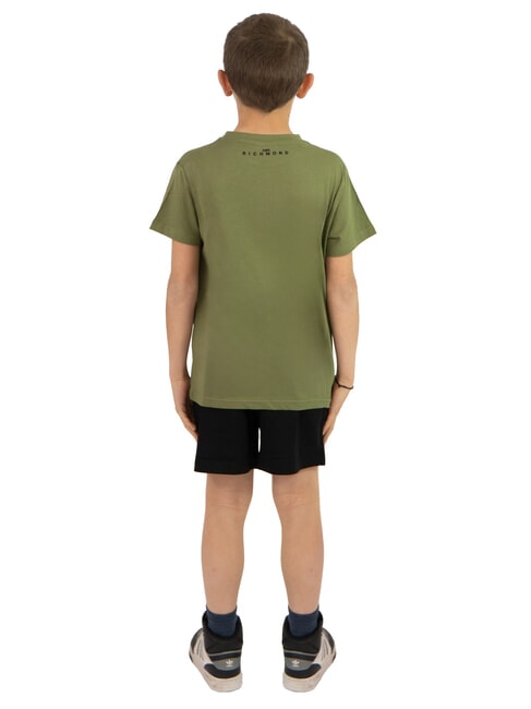 NORMI Conjunto de camiseta y bermudas mil verdes. - Ch&aacute;ndales para ni&ntilde;os