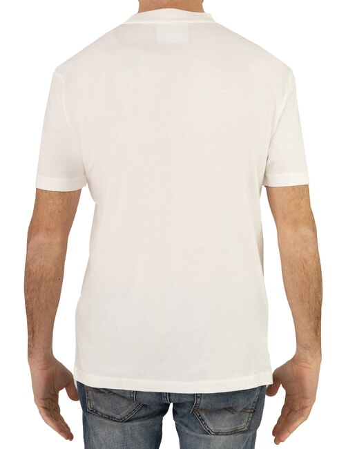 SOULOKU Camiseta con logotipo en relieve blanco - camiseta
