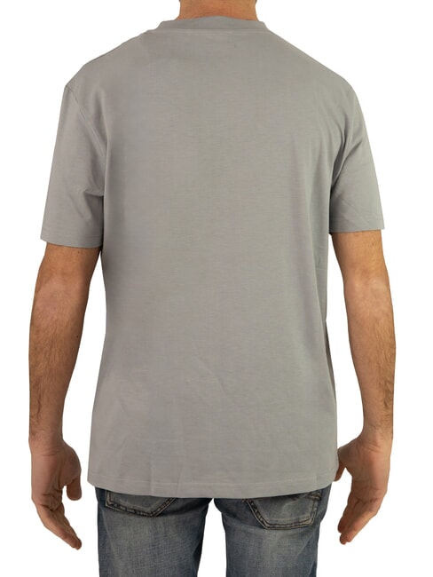 SOULOKU Camiseta con logotipo en relieve gris medio - camiseta