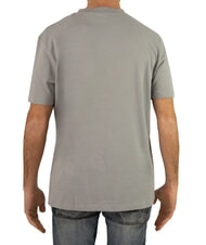 JOHN RICHMOND SOULOKU Camiseta con logotipo en relieve gris medio - camiseta - 3