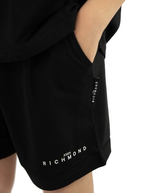 NORMI Conjunto de camiseta y bermudas negro - Chándales para niños