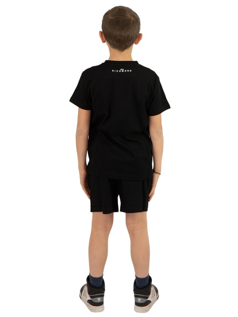 NORMI Conjunto de camiseta y bermudas negro - Chándales para niños