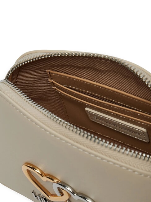 TWINS Mini bolso de hombro Marfil - Bolsos Mujer