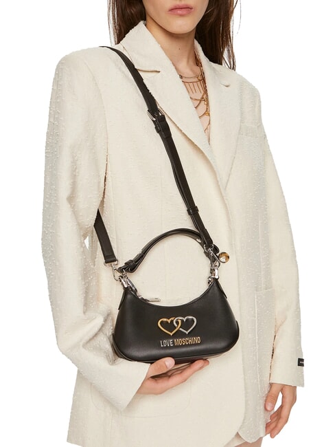 TWINS  Bolso de hombro, con correa para el hombro negro - Bolsos Mujer