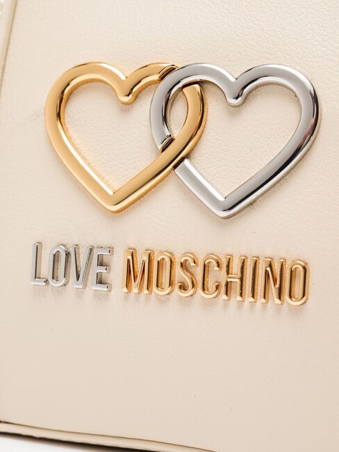 TWINS  Mini bolso de mano, con bandolera Marfil - Bolsos Mujer