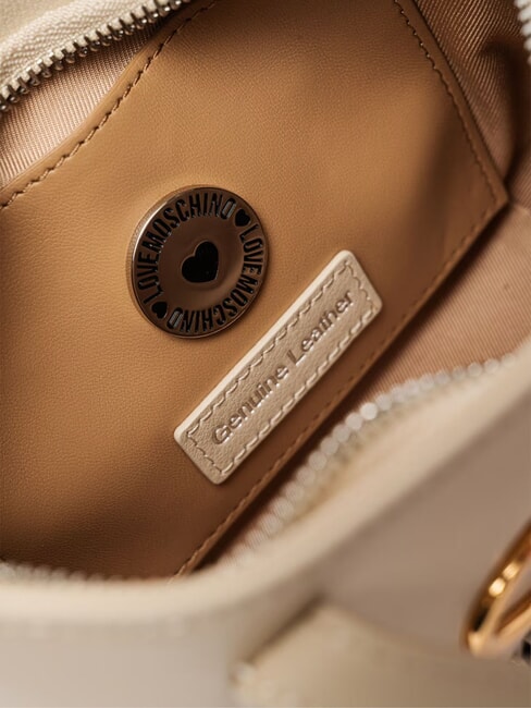 TWINS  Mini bolso de mano, con bandolera Marfil - Bolsos Mujer