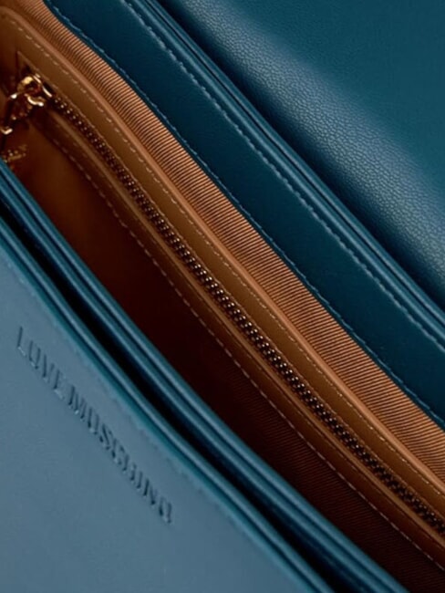 QUILTED GOLD CHAIN Bolso de hombro/bandolera esmeralda - Bolsos Mujer