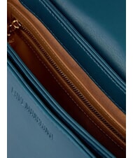 LOVE MOSCHINO QUILTED GOLD CHAIN Bolso de hombro/bandolera esmeralda - Bolsos Mujer - 3