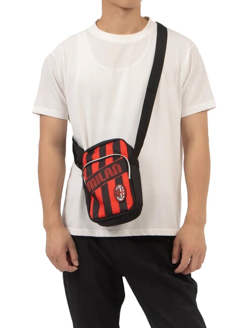 THE GREATEST PASSION Bolsa estampada negro - Bandoleras Hombre