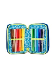 SJGANG BORN TO FUN BOY Estuche completo con material escolar negro - Estuches y Accesorios - 5