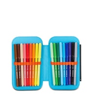 SJGANG TRICYLED BOY Estuche completo con material escolar naranja roja - Estuches y Accesorios - 4