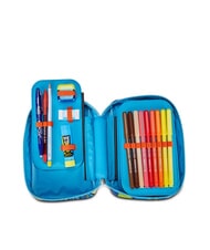 SJGANG TRICYLED BOY Estuche completo con material escolar naranja roja - Estuches y Accesorios - 5