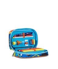 SJGANG TRICYLED BOY Estuche completo con material escolar naranja roja - Estuches y Accesorios - 7