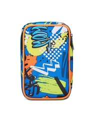 SJGANG TRICYLED BOY Estuche completo con material escolar naranja roja - Estuches y Accesorios - 9