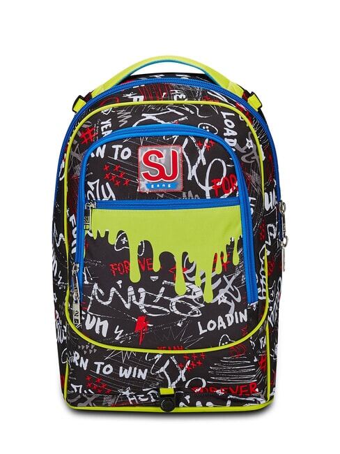 GANG BORN TO FUN BOY  Mochila con ruedas desmontable, 3 ruedas negro - Mochilas con ruedas