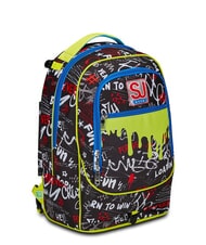 SJGANG GANG BORN TO FUN BOY  Mochila con ruedas desmontable, 3 ruedas negro - Mochilas con ruedas - 7