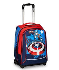 CAPTAIN AMERICA LEGENDARY AVENGER BIG Mochila con ruedas de 2 ruedas Bluedeep - Mochilas con ruedas - 3