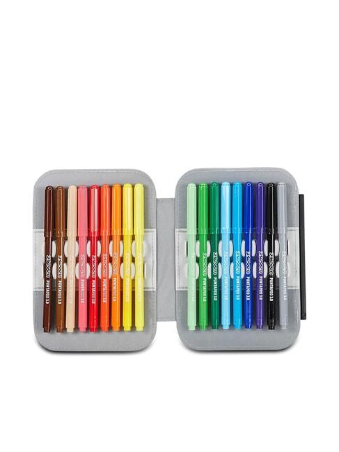 SPEED PAD LIGHTVENTURE Estuche completo con material escolar verde bronce - Estuches y Accesorios