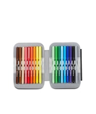 SEVEN SPEED PAD LIGHTVENTURE Estuche completo con material escolar verde bronce - Estuches y Accesorios - 3