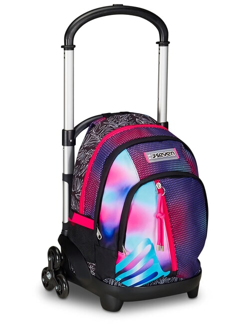 FLEX SHADEFULL GIRL Mochila con ruedas desmontable, 3 ruedas Violeta - Mochilas con ruedas