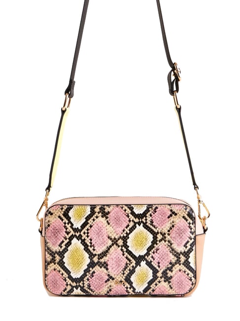 I BAG Python Mini bolso de hombro ROSE - Bolsos Mujer