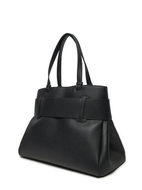 SUSIE SOFT Bolso de hombro con hebilla negro - Bolsos Mujer