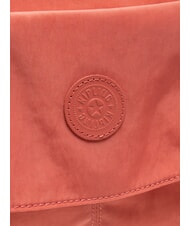 KIPLING CATIA Bolso bandolera peque&ntilde;o con solapa mono peludo rosa vintage - Bolsos Mujer - 3
