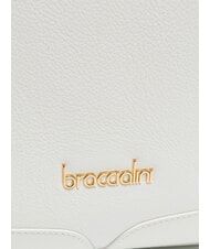 BRACCIALINI HELLEN Bolso de hombro de piel blanco - Bolsos Mujer - 3