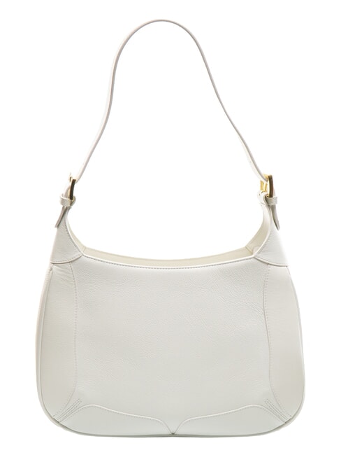 HELLEN Bolso de hombro de piel blanco - Bolsos Mujer