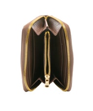 BRACCIALINI BASIC Cartera pequeña de cuero con cremallera - Carteras Mujer