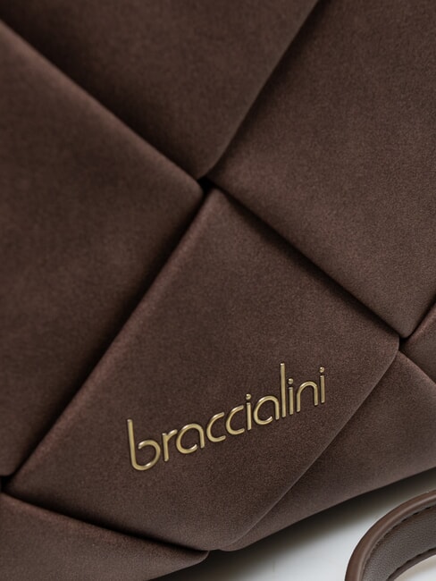 ICONS Bolso de hombro con correa para el hombro marrón - Bolsos Mujer