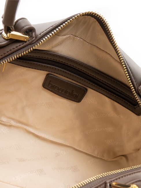 ICONS Bolso de hombro con correa para el hombro marrón - Bolsos Mujer