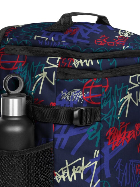 CARRY PACK mochila para portátil de 17" etiquetas de calle azules - Mochilas Escuela & Tiempo Libre