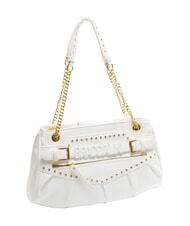BRACCIALINI GISELLE Bolso de hombro con logo metálico blanco - Bolsos Mujer - 2