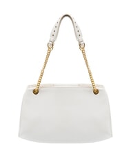 BRACCIALINI GISELLE Bolso de hombro con logo metálico blanco - Bolsos Mujer - 4