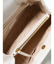 BRACCIALINI GISELLE Bolso de hombro con logo metálico blanco - Bolsos Mujer - 5