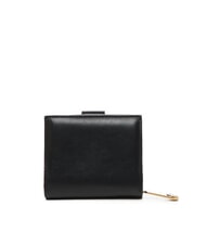 V73 GRAZIA Cartera cuadrada con logotipo de metal negro - Carteras Mujer - 4