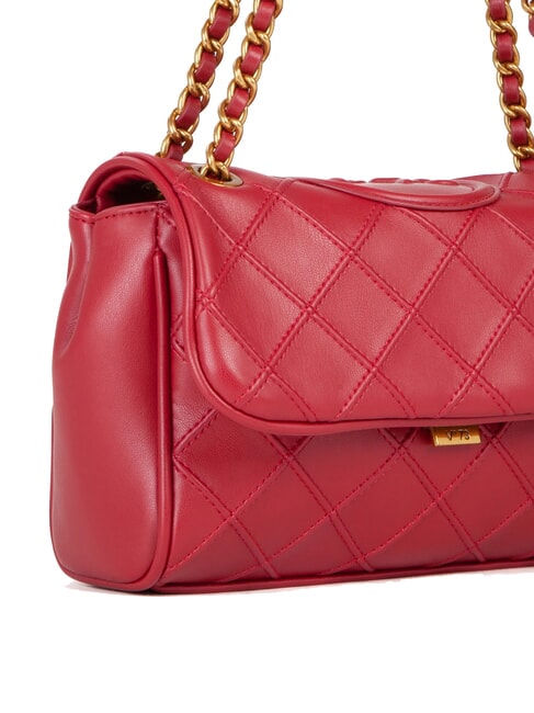 EDITH Bolsa acolchada convertible rubí - Bolsos Mujer