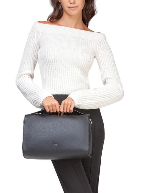 ANNE Bolso de mano con bandolera negro - Bolsos Mujer